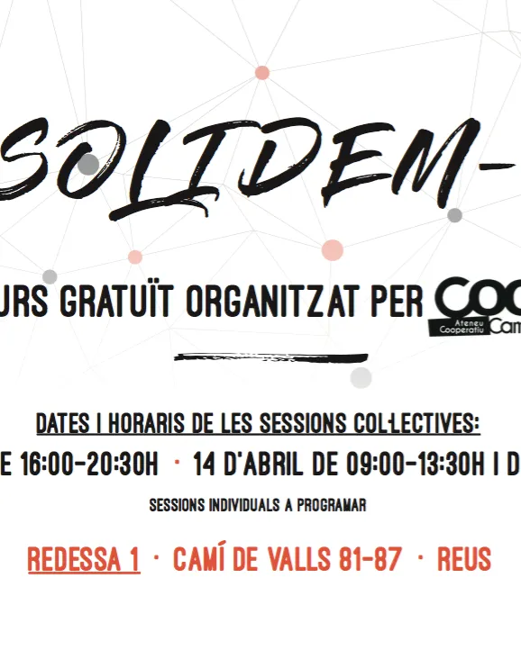 Cartell de l'esdeveniment. Font: CoopCamp