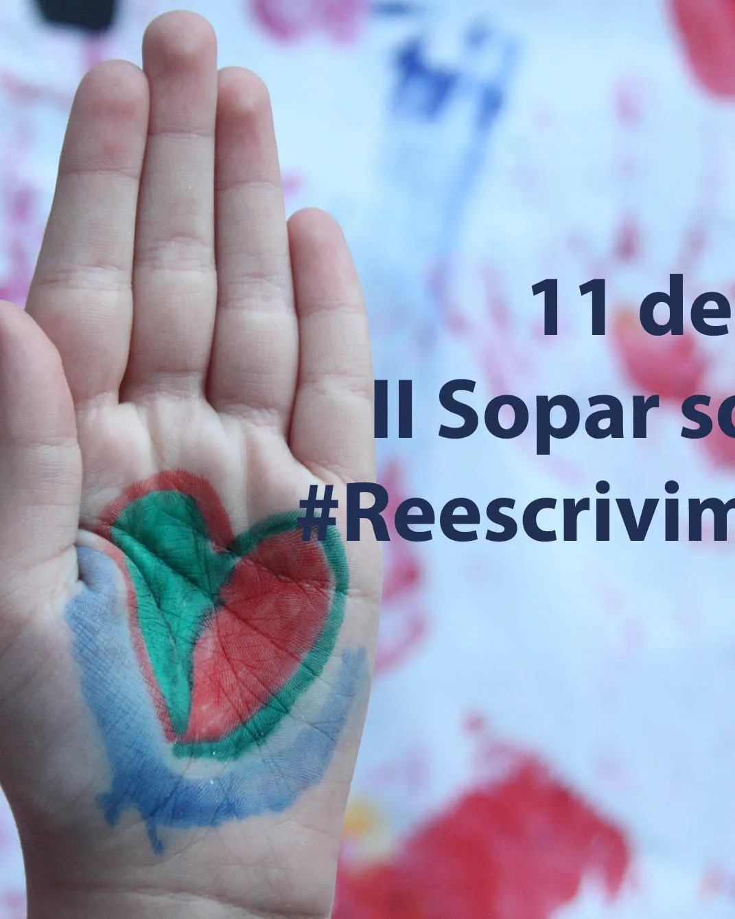 El II Sopar Solidari #ReescrivimFutur se celebra el divendres 11 de maig. Font: Fundació Comtal