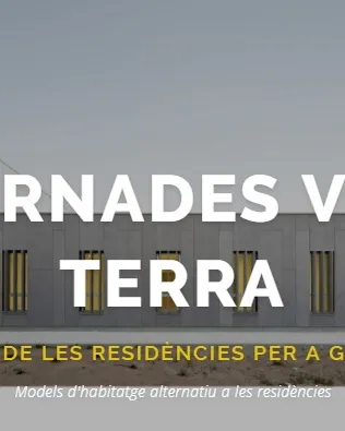Cartell de les jornades. Font: Fundació Vella Terra