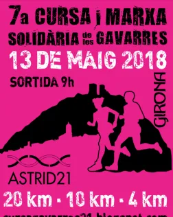 Cartell de la cursa. Font: Fundació Astrid