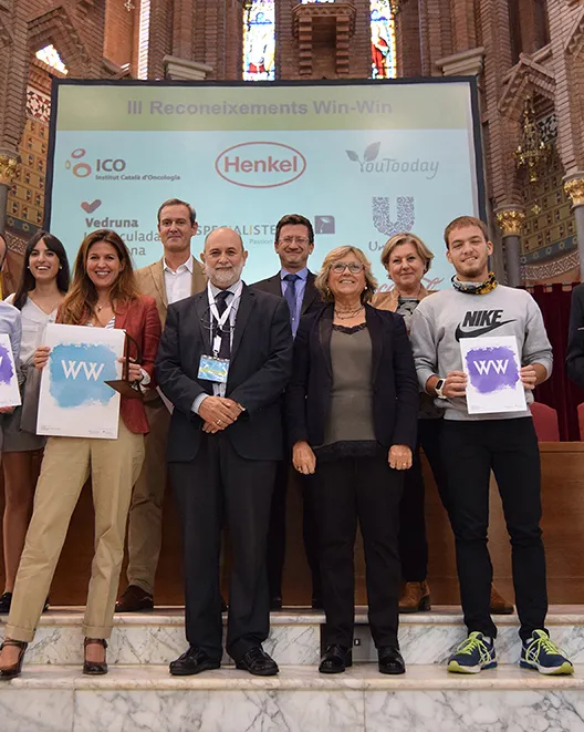 Premiats en l'edició 2017. Font: Apunts Premiats en l'edició 2017. Font: Apunts