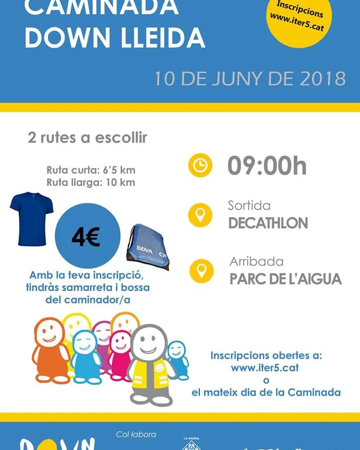 Cartell de l'esdeveniment. Font: DOWN Lleida