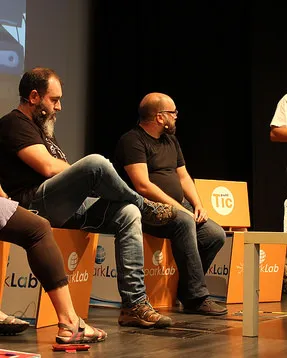 Presentació de l'associació a la Jornada de la Internet Social de 2017