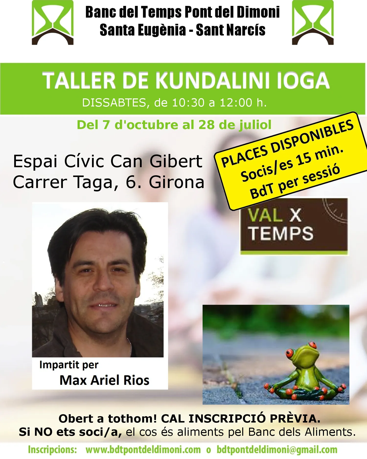 Taller de Kundalini Ioga