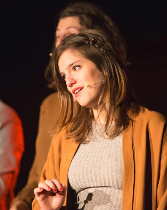 Magalí Sare del Quartet Mèlt en el VEUS del 2017