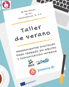 Taller d'estiu oferit per iWith.org.