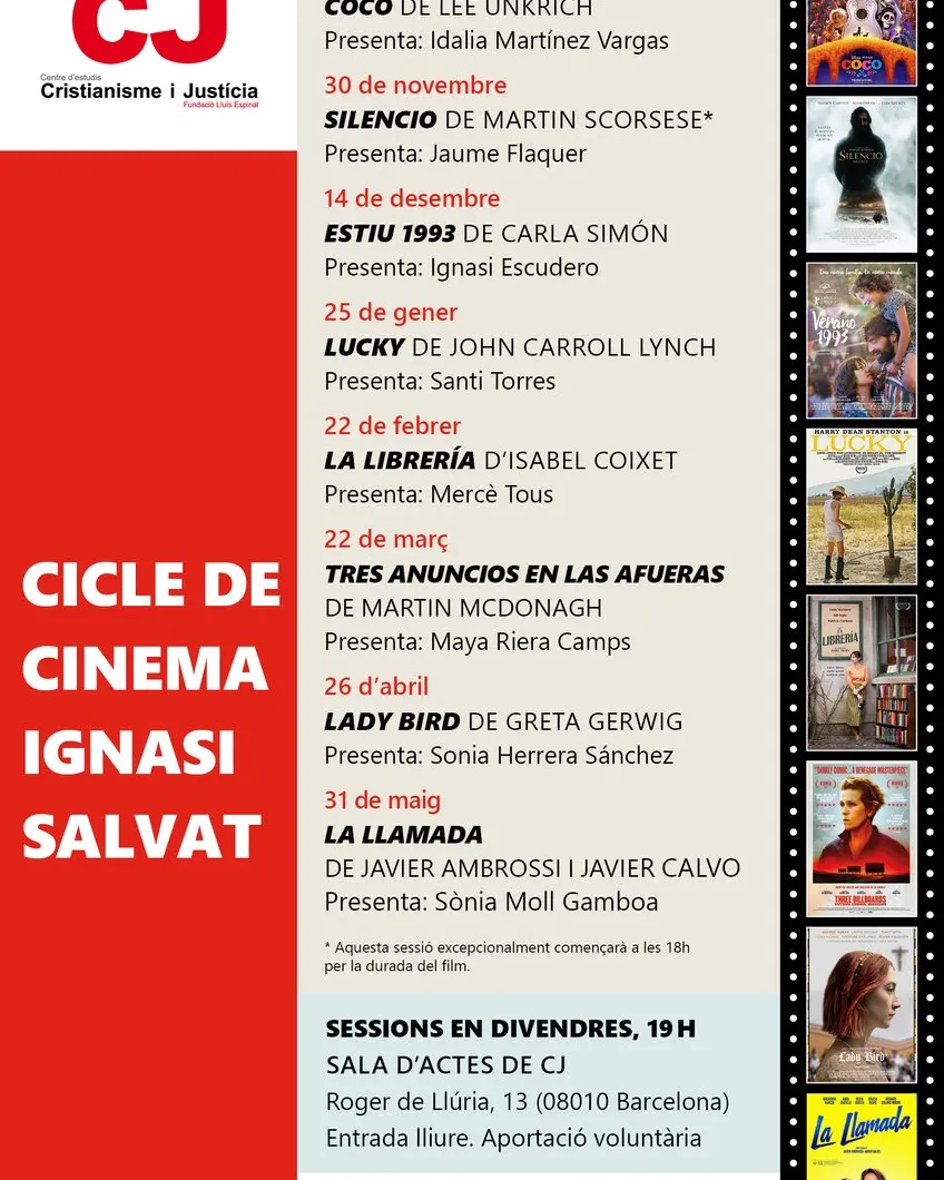 Cartell del cicle de cinema
