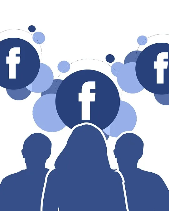 il·lustració sobre Facebook. Font: Pixabay