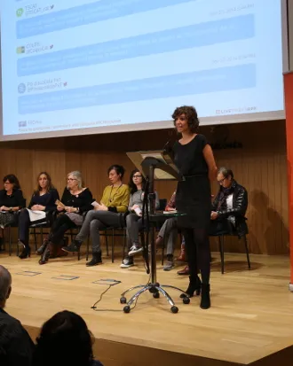 Moment de l'Àgora Ciutadana del 2014. Font: Ajuntament de Barcelona