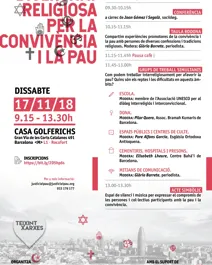Jornada sobre 'Diversitat religiosa per la convivència i la pau'