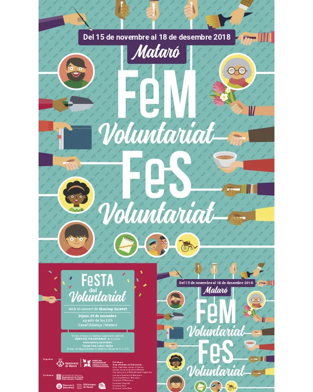 Campanya voluntariat Mataró