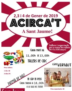 Cartell de l'Acirca't (Foto: Sant Jaume)