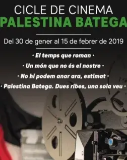 Campanya Palestina Batega, de l'Associació Catalana per a la Pau