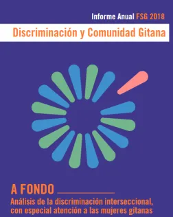 Portada de l'informe 'Discriminació i comunitat gitana 2018'