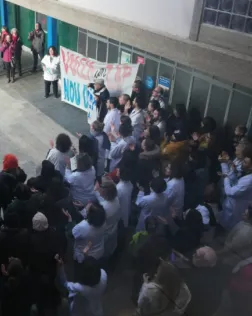 Aturada al CAP Raval Nord
