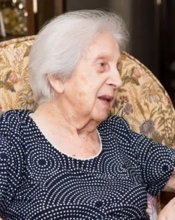 Persona gran atesa per la Fundació Ntra. Sra. dels Àngels. Font: OHSJD
