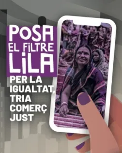 Cartell de la la XX Campanya pel Comerç Just i les Finances Ètiques