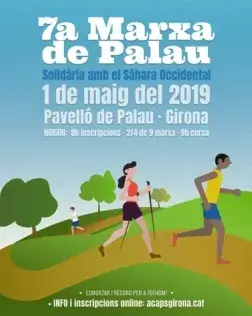 Marxa palau Solidària a favor del Sàhara Occidental