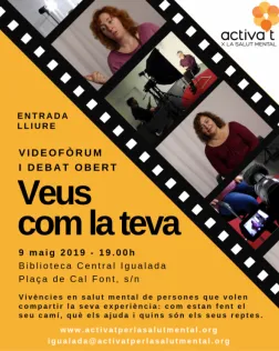 Cartell de l'esdeveniment. Font: Salut Mental Catalunya