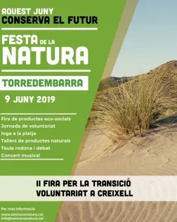 Diumenge 9 se celebra la Festa de la Natura a Torredembarra