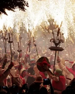 Els diables, els màxims implicats en aquesta trobada nacional a Cervera