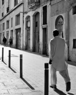 Un carrer del Raval. Autor: Davidlohr Bueso