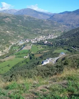 Vista de la població de Sort