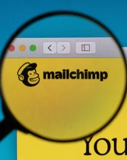 Captura de pantalla d'una pàgina de Mailchimp. Imatge de l'usuari de Flickr Marco Verch. Llicència d'ús CC BY 2.0