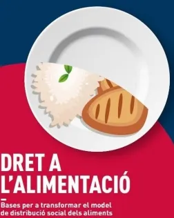 Cartell Jornada Dret a l'Alimentació. Foto: PEMB