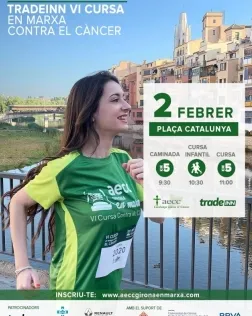 Cursa contra el càncer a Girona