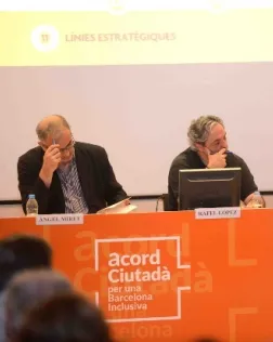 Imatge de la Jornada Anual de l'Acord Ciutadà. Font: Acord Ciutadà