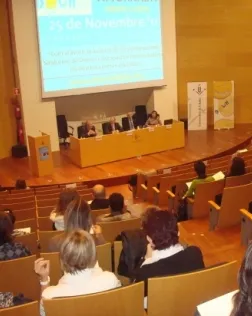 Auditori en una de les jornades tècniques. Font: Down Lleida