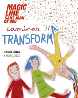Cartell de la Magic Line SJD. Font:  Sant Joan de Déu