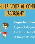Cartell de la càpsula formativa. Dijous 4 de juny de 18.30 a 21h a través de Zoom.