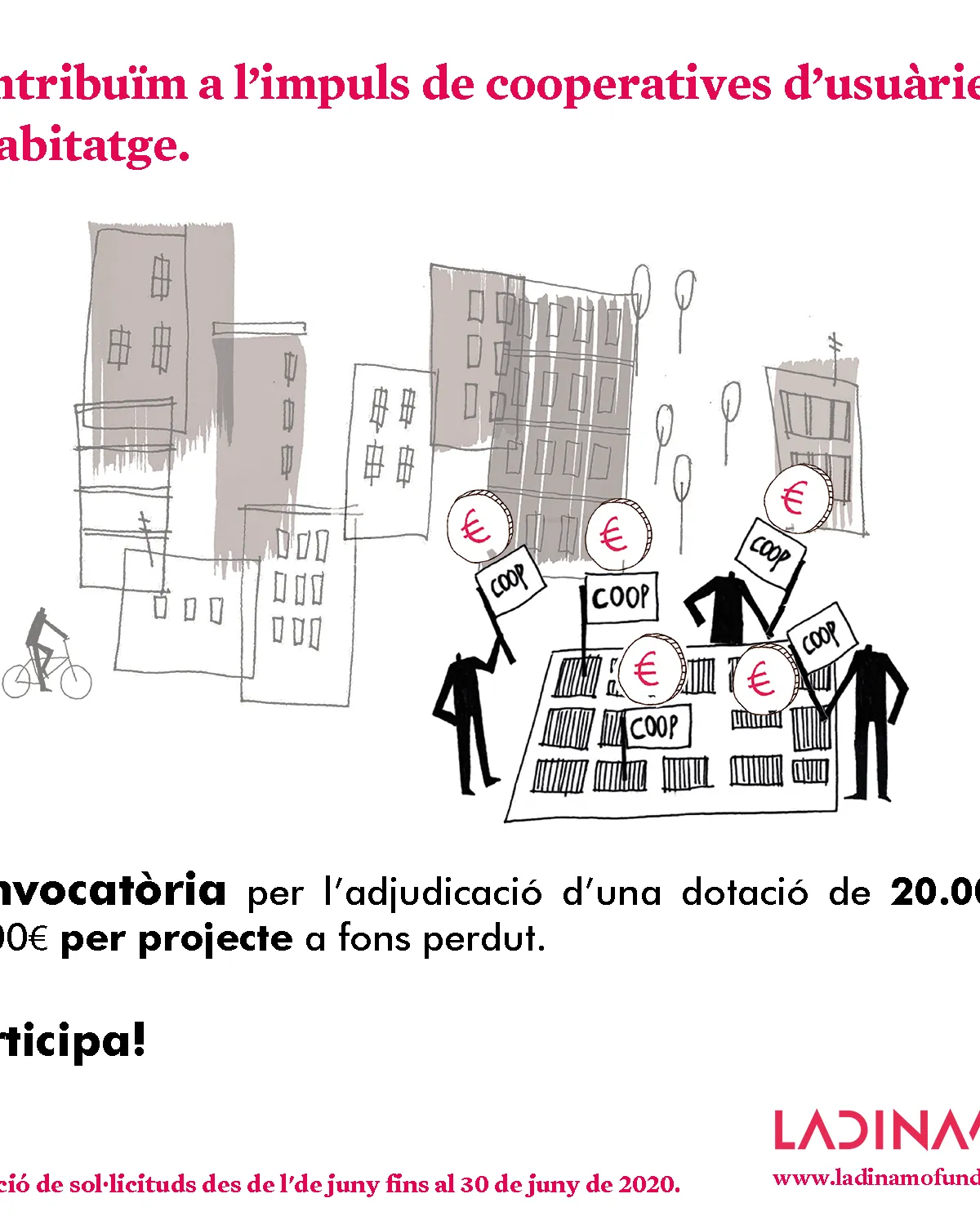 La Dinamo Fundació contribueix a l’impuls de cooperatives d’usuàries d’habitatge a Catalunya