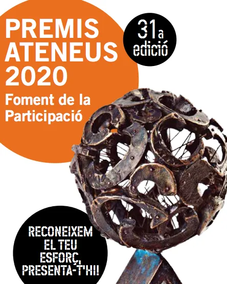 Convocats els Premis Ateneus 2020 Convocats els Premis Ateneus 2020