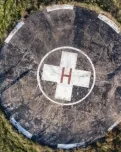 Pla zenital d'un heliport. Font: José Carlos Ichiro
