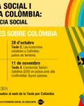 El dilluns 26 d’octubre s’abordaran les polítiques públiques i l'ESS abans i després de l'Acord de Pau. Font: FESC.