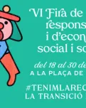 Cartell de la VI Fira de Consum Responsable i d'Economia Social i Solidària. Font: Ajuntament de Barcelona