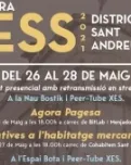 Cartell de la fira ESS a Sant Andreu