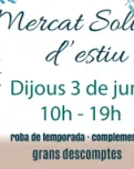El Mercat Solidari d'estiu permet col·laborar de forma presencial amb aquesta iniciativa de Dona Kolors.