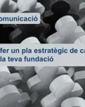 La formació està organitzada per la Coordinadora Catalana de Fundacions i es dirigeix a les persones responsables de captar fons i de la comunicació.