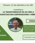 La conferència s'emmarca en 'Dincat 2030. Tendències que marcaran el nostre futur'.