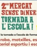 La iniciativa, organitzada per la Xarxa Cesca, vol fomentar l'intercanvi de material escolar.
