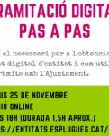 L'activitat és gestionada pel Punt de Voluntariat d'Esplugues. Font: Punt voluntariat.
