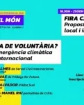 Cartell de la jornada Capgirem el món 2021.