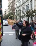 Imatge de la celebració de la festa de Sant Medir al barri de la Bonanova de Barcelona. Font: Ajuntament de Barcelona.