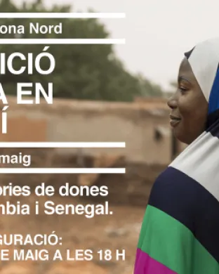 Exposició ‘Àfrica en femení’ al Centre Cívic Zona Nord. Font: Fundació Solidaritat UB i RUIDO Photo