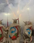 Els Diables de Vilafranca en un dels seus actes. Font: Ball de Diables de Vilafranca del Penedès