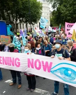 Imatge representativa d'una manifestació a favor de la defensa dels drets humans. Font: Llicència CC Pexels